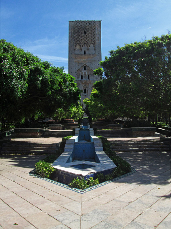 Hassan Tower in Rabat Morocco