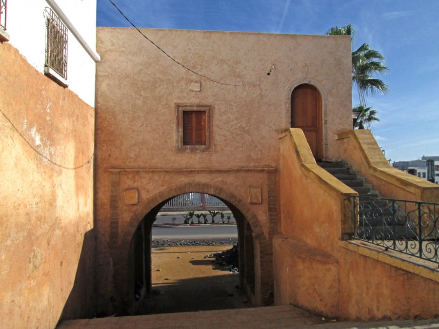 Entrance to the Medina in Casablanca, Morocco