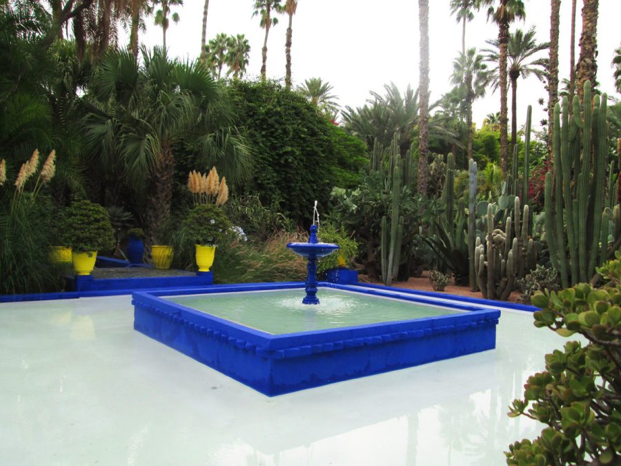 Jardin Majorelle in Marrakesh Morocco