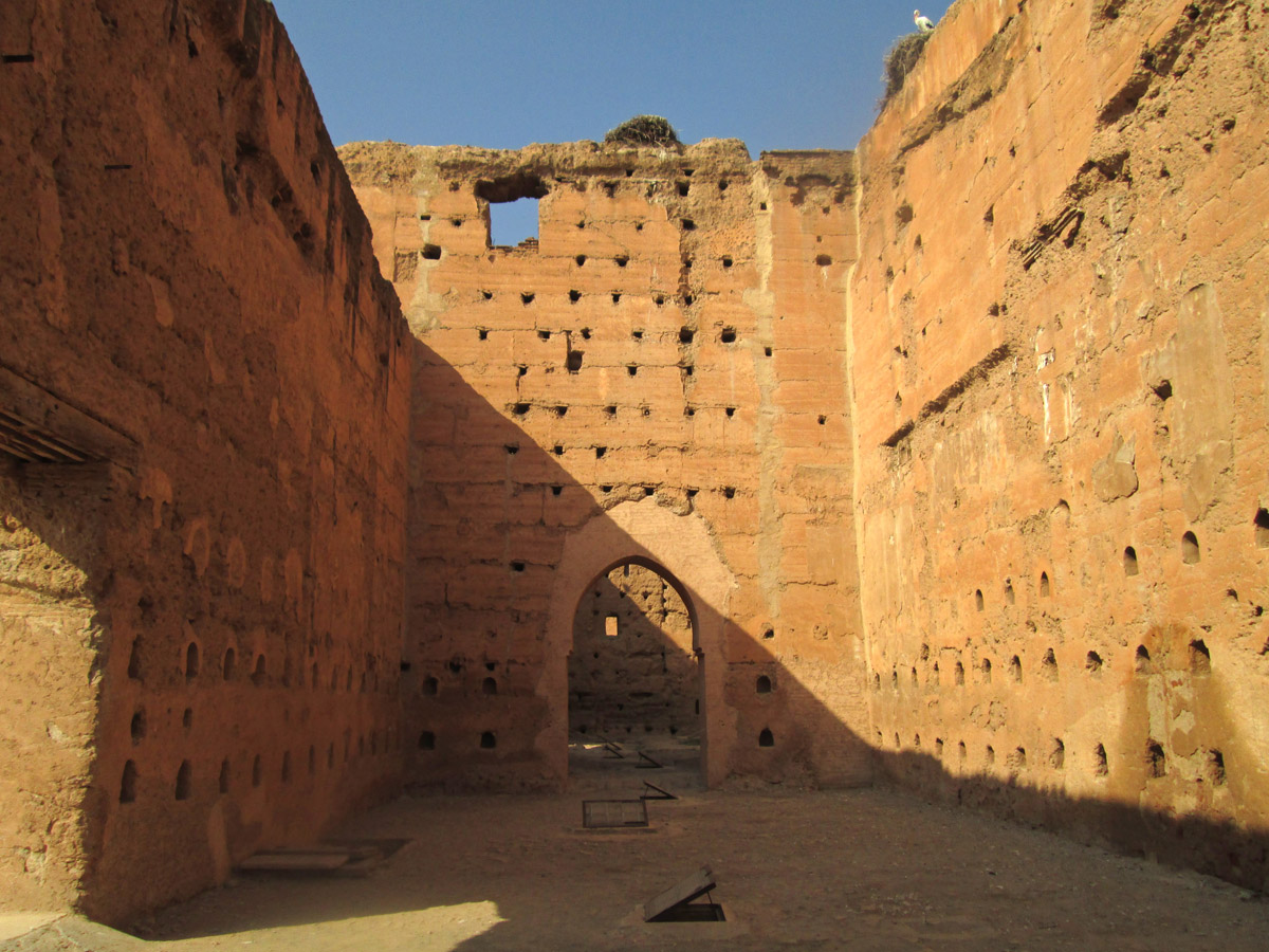 El Badi Palace in Marrakesh Morocco