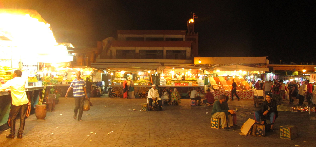 Jemaa el Fna in Marrakesh Morocco
