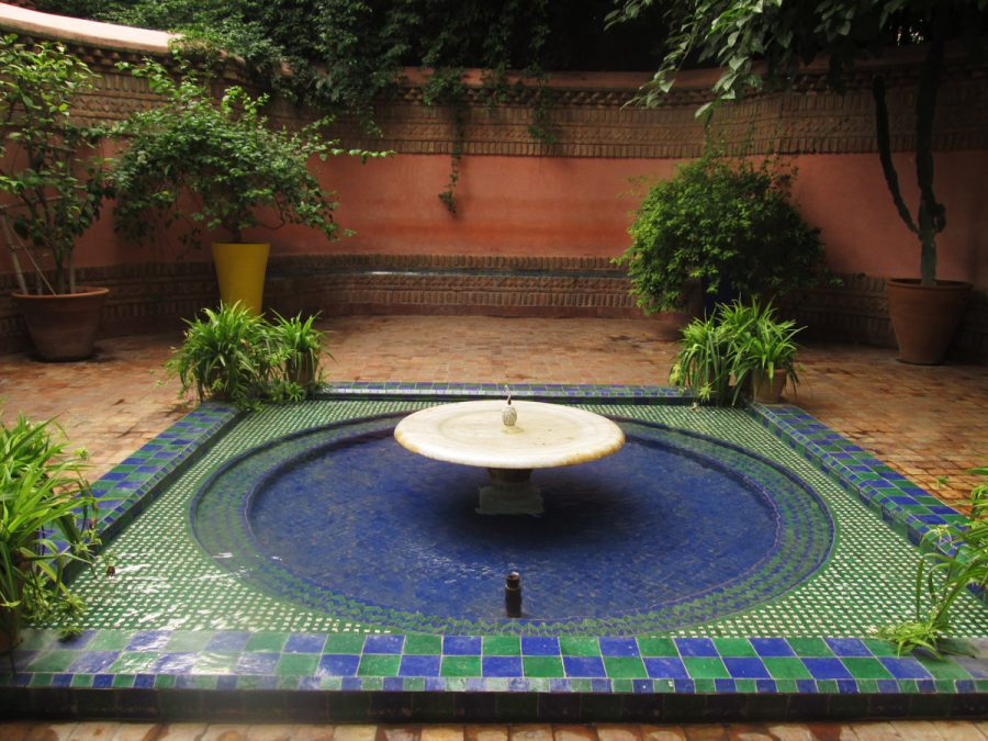 Jardin Majorelle in Marrakesh Morocco