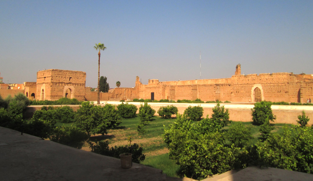 El Badi Palace in Marrakesh Morocco