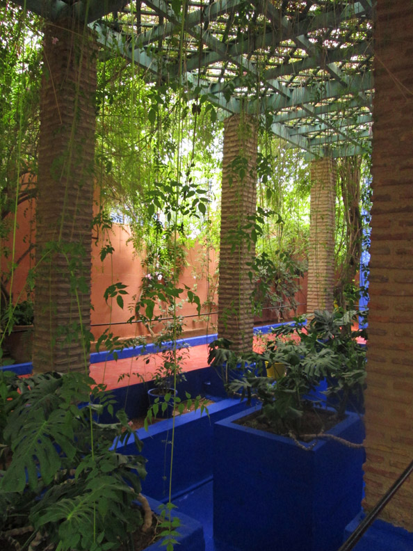 Jardin Majorelle in Marrakesh Morocco