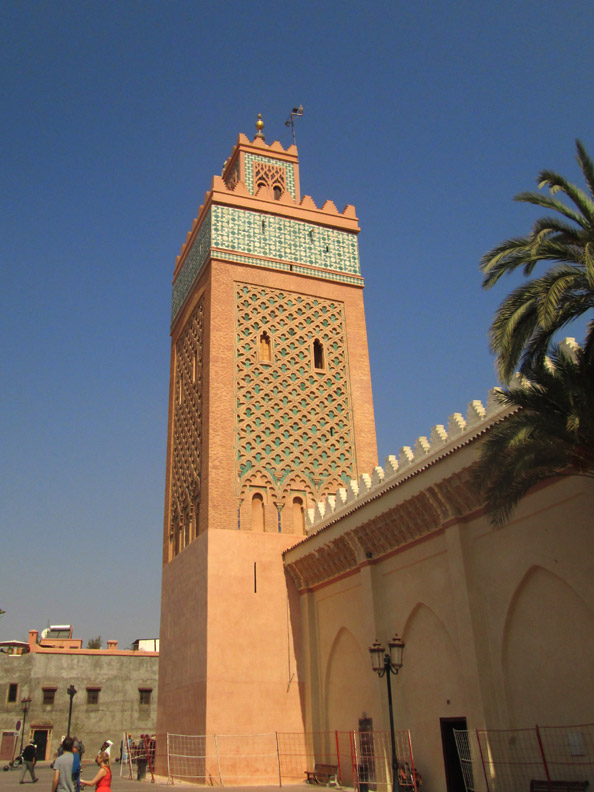 El Mansour Minaret in Marrakesh Morocco